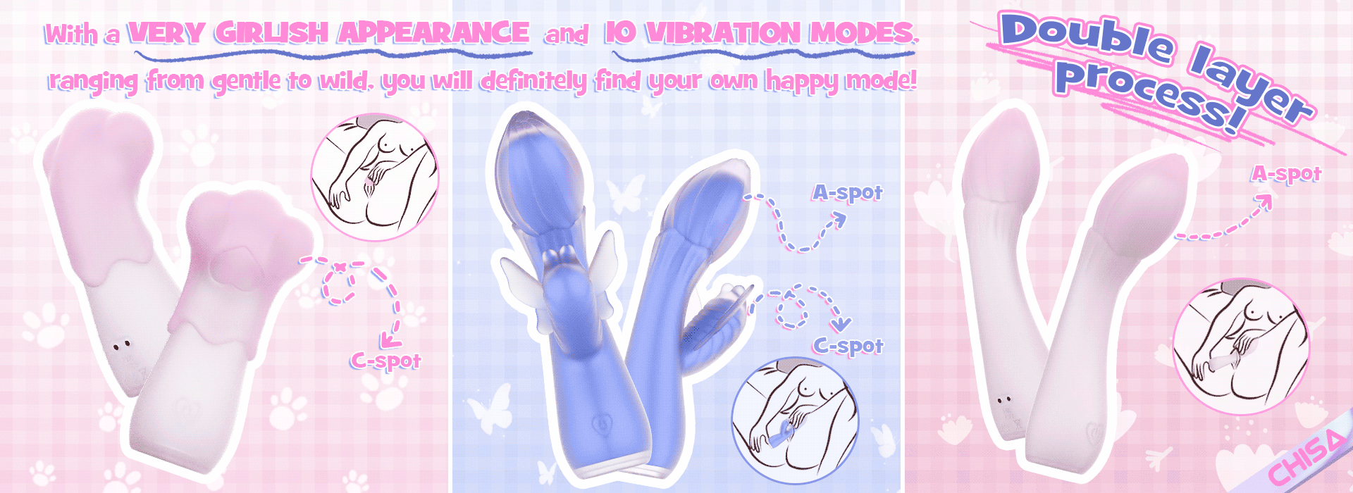 Vibrátory G-Spot