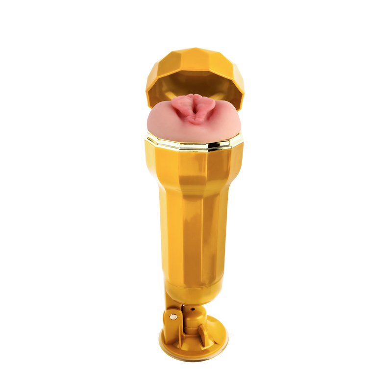 Gold Shell Darcey Realistický vagínový pohár